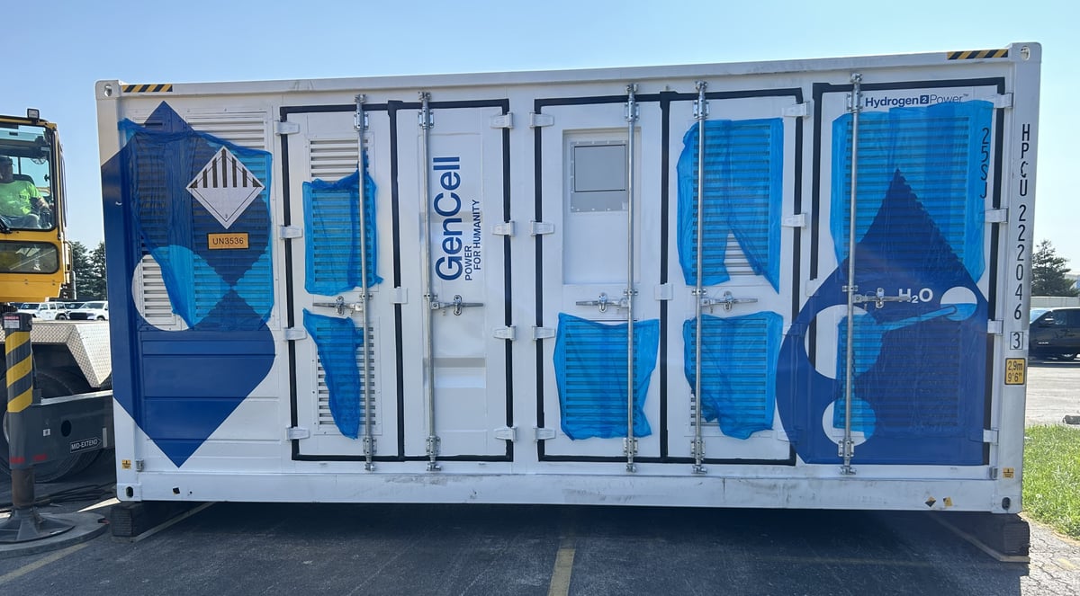 The spanking new enhanced high-capacity GenCell EVOX has been delivered to its first destination in the U.S.